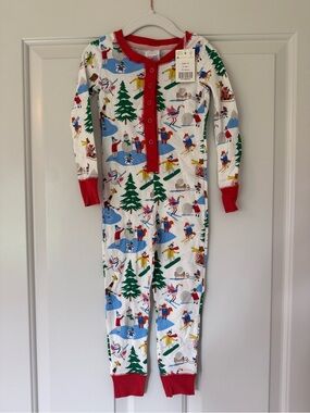 Mini Boden 3T Winter Pajamas